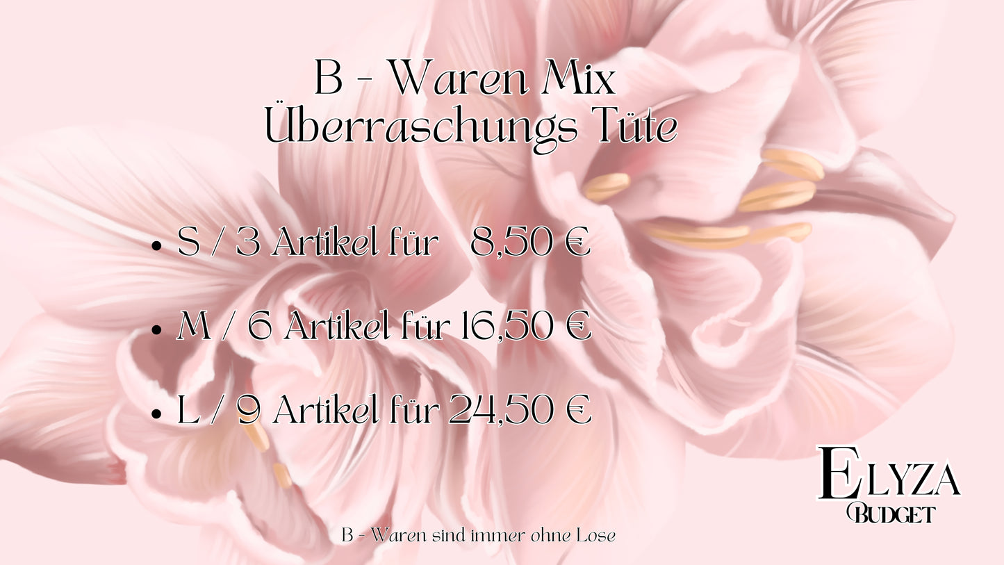 B - Waren Mix Überraschungs Tüte