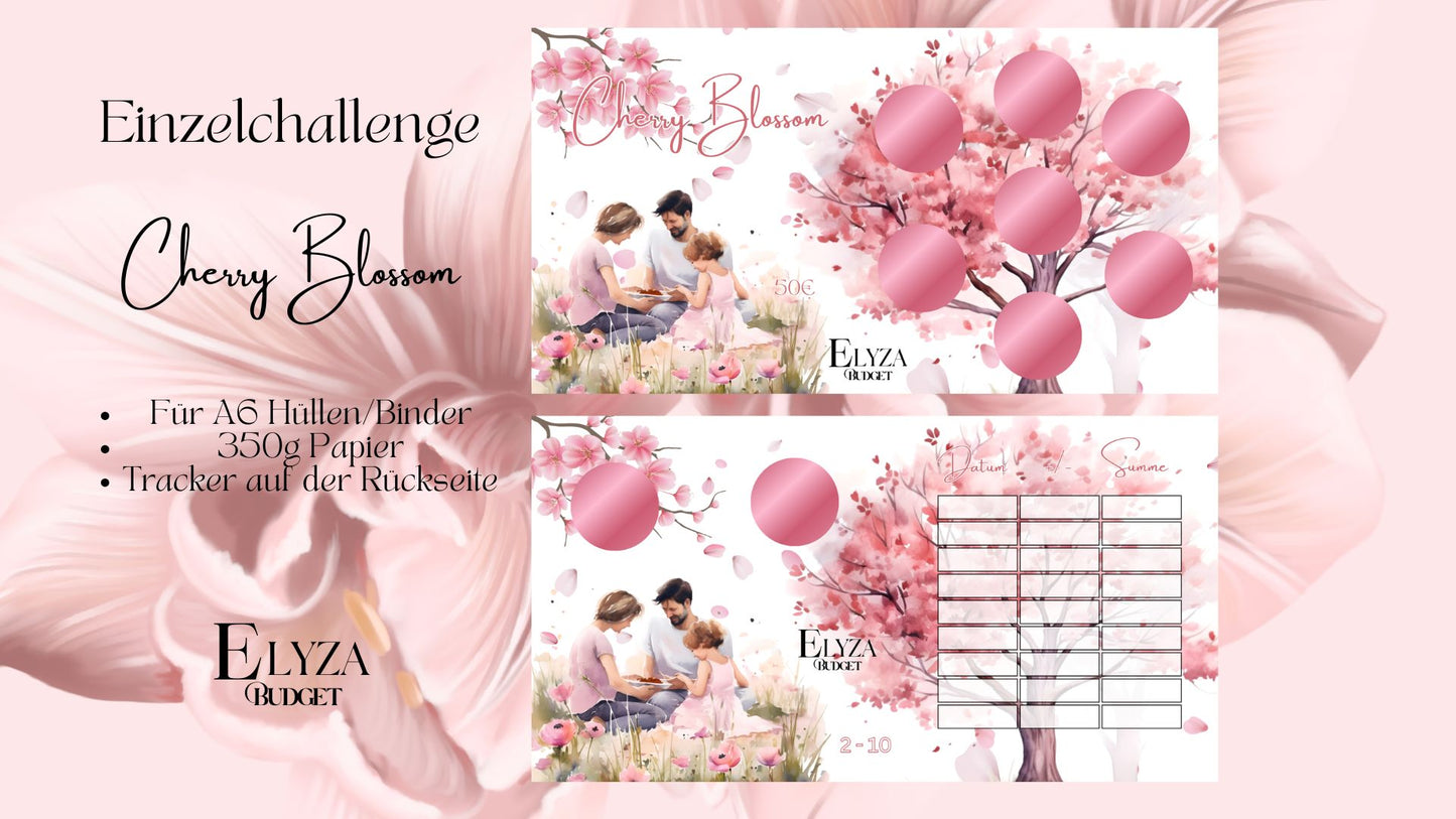 Einzel Sparchallenge Cherry Blossom
