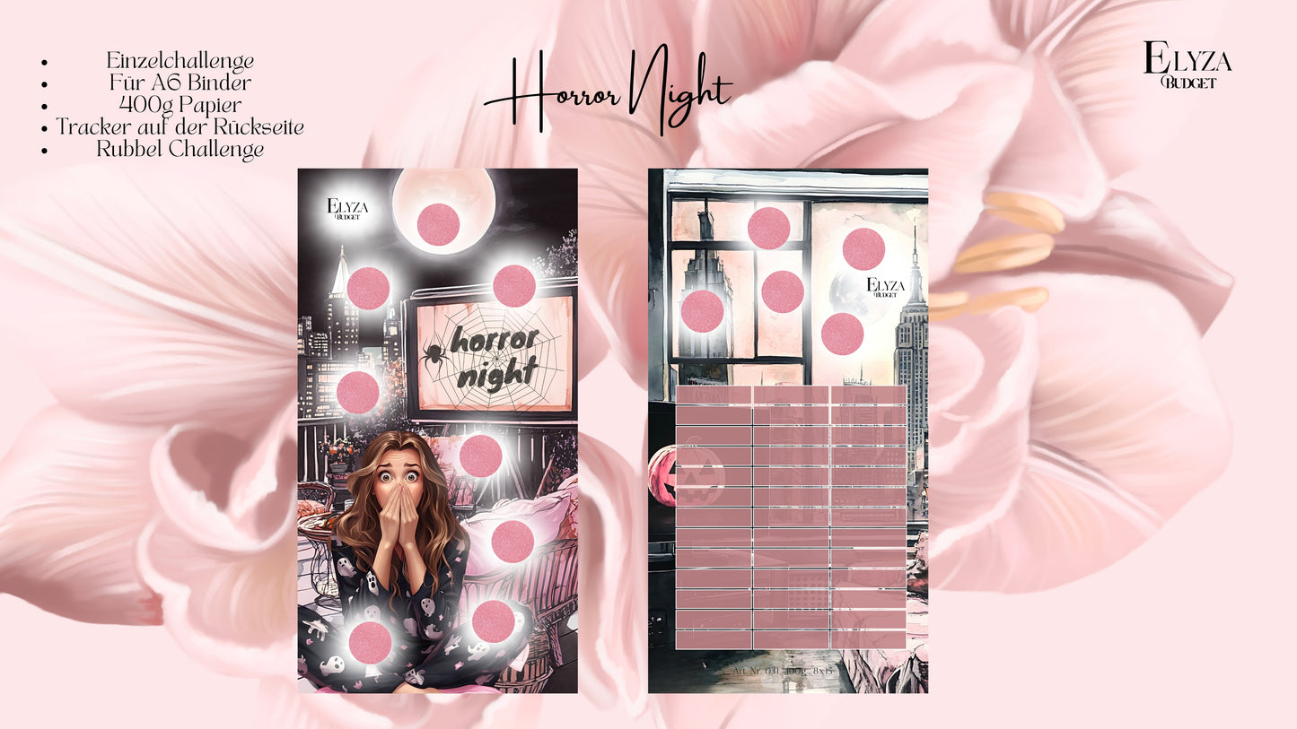 Einzelsparchallenge - Horror Night