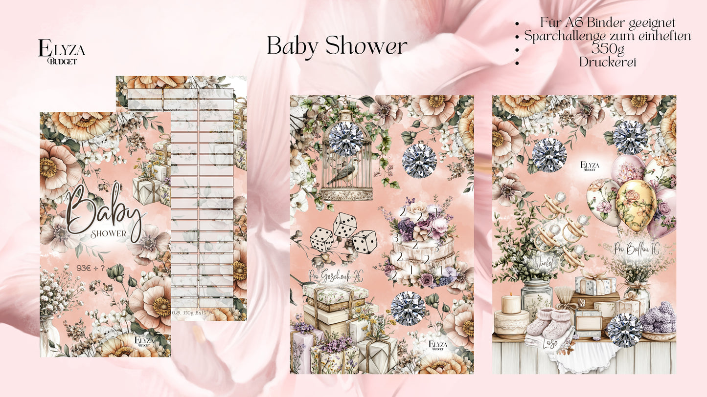 Einheftchallenge - Baby Shower