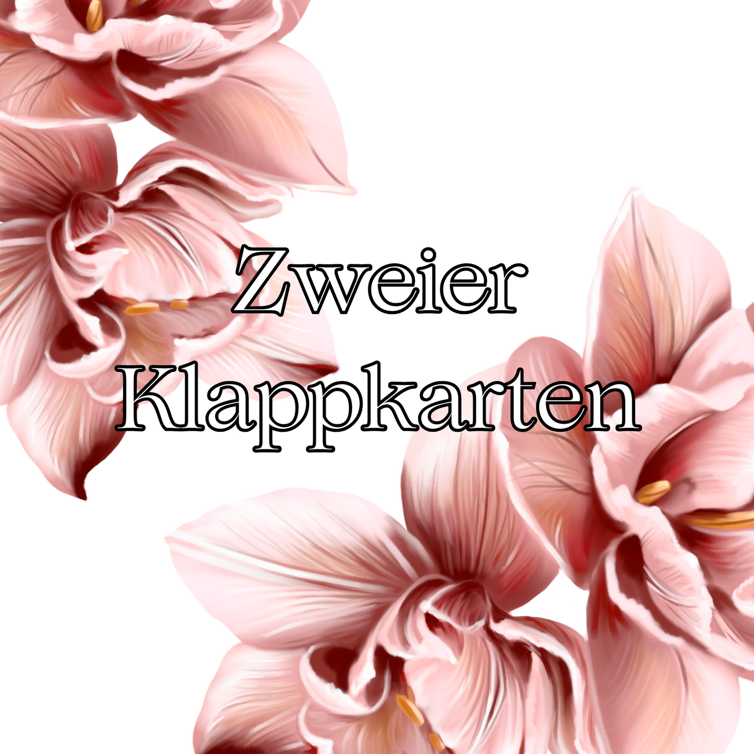 Zweier Klappkarten