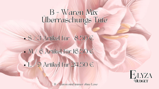 B - Waren Mix Überraschungs Tüte