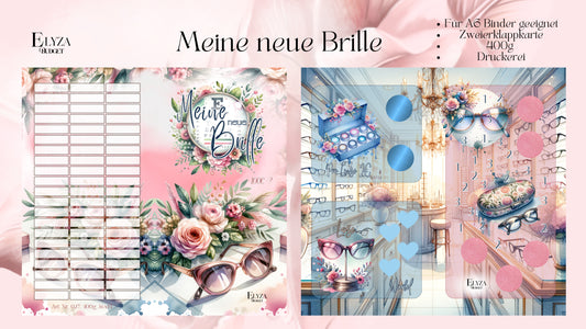 Zweier klappkarte Meine neue Brille - B - Ware