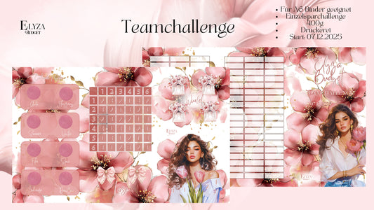 Dreier Klappkarte Team Challenge Elyza Budget