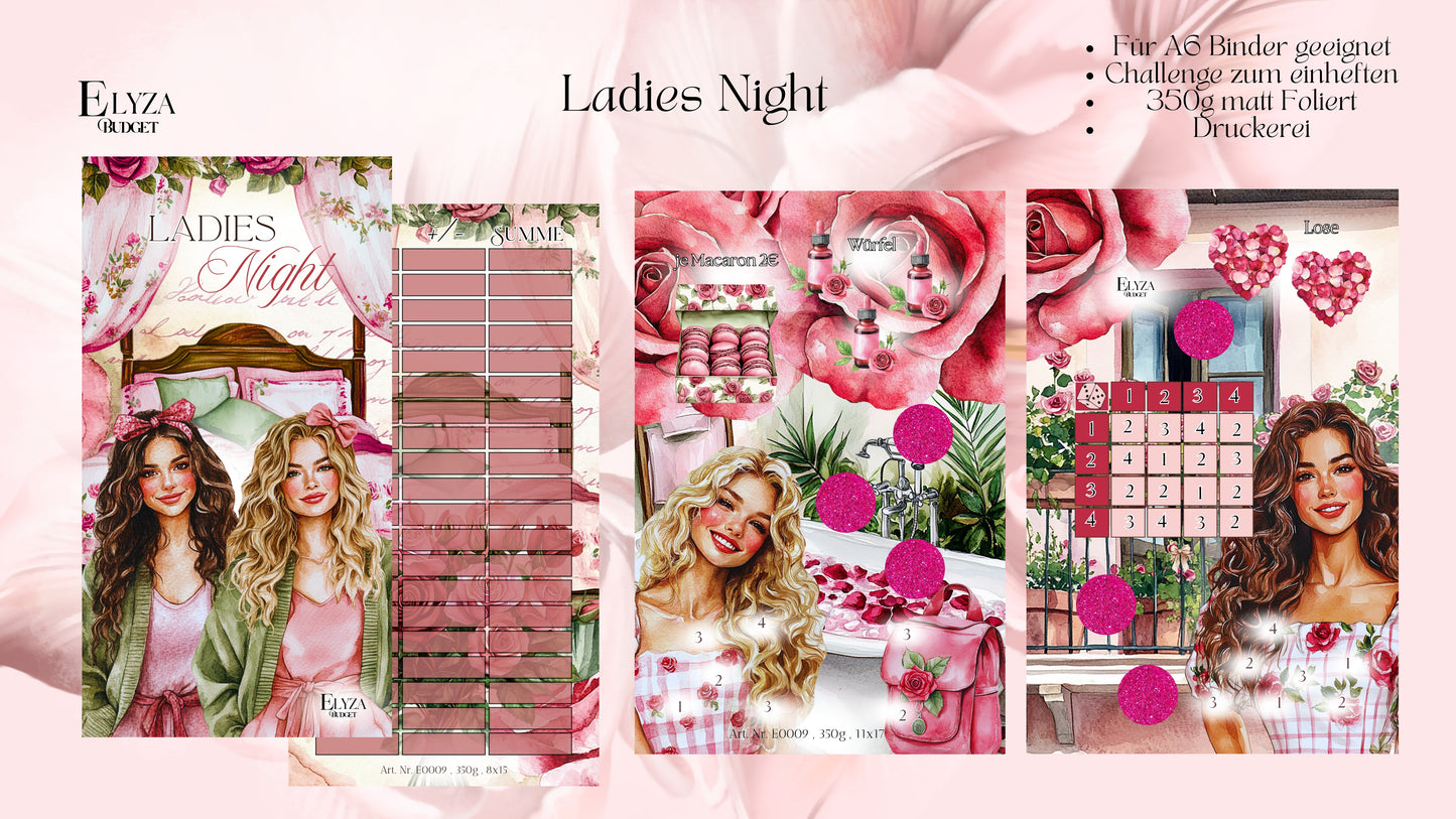 Einheftchallenge - Ladies Night