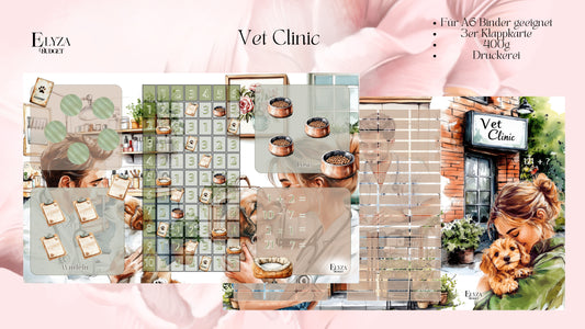 Dreier Klappkarte Vet Clinic